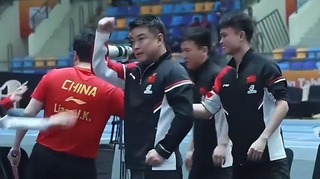 法国乒乓球队鏖战英国乒乓球队，王皓统治全场的简单介绍