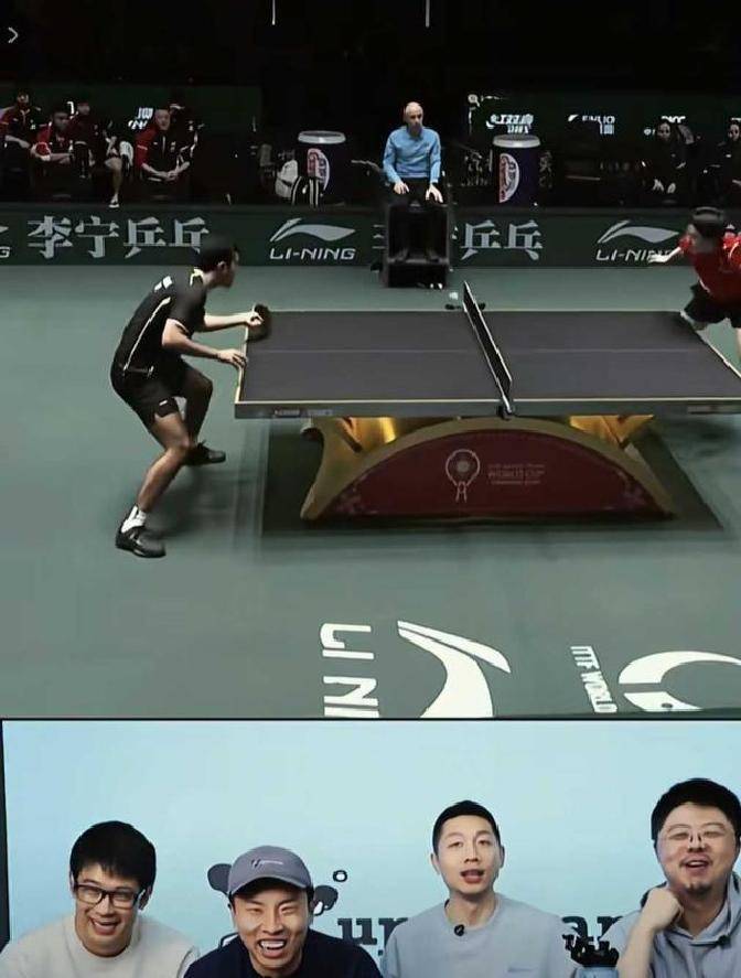 包含韩国乒乓球队绝地反击比利时乒乓球队，许昕制霸全场的词条