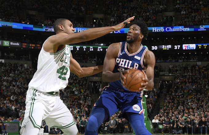 包含鹈鹕绝杀雄鹿，恩比德高光表现的词条